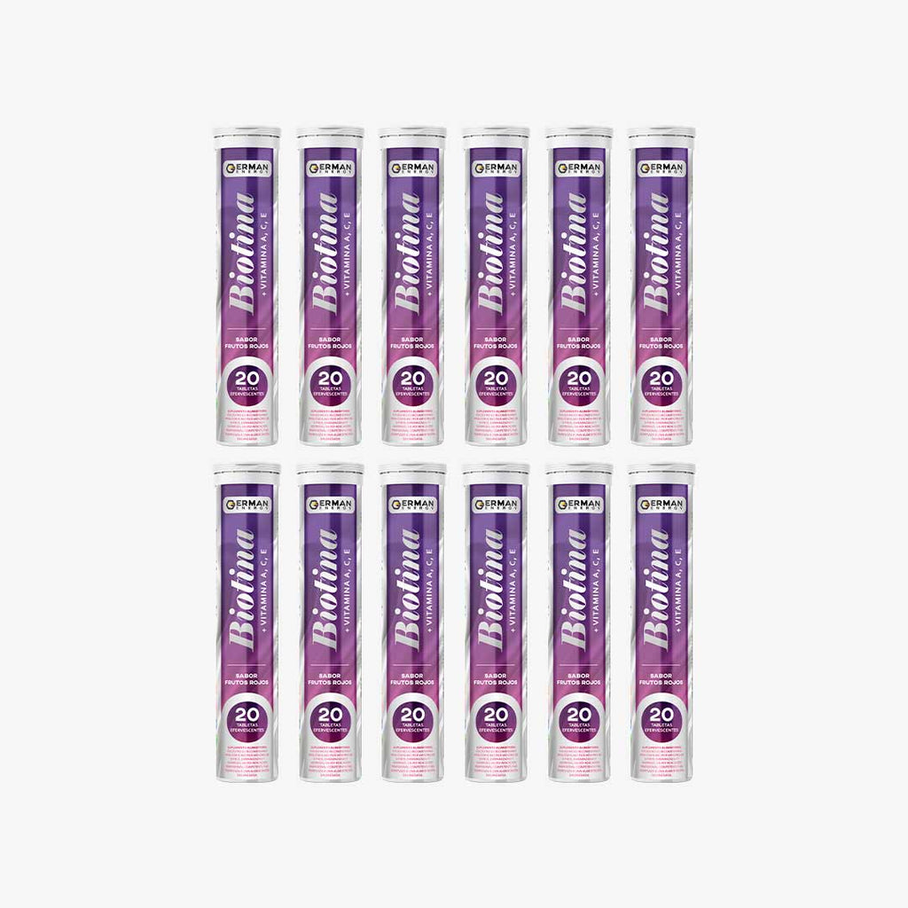 Biotina + Vitamina A, C, E