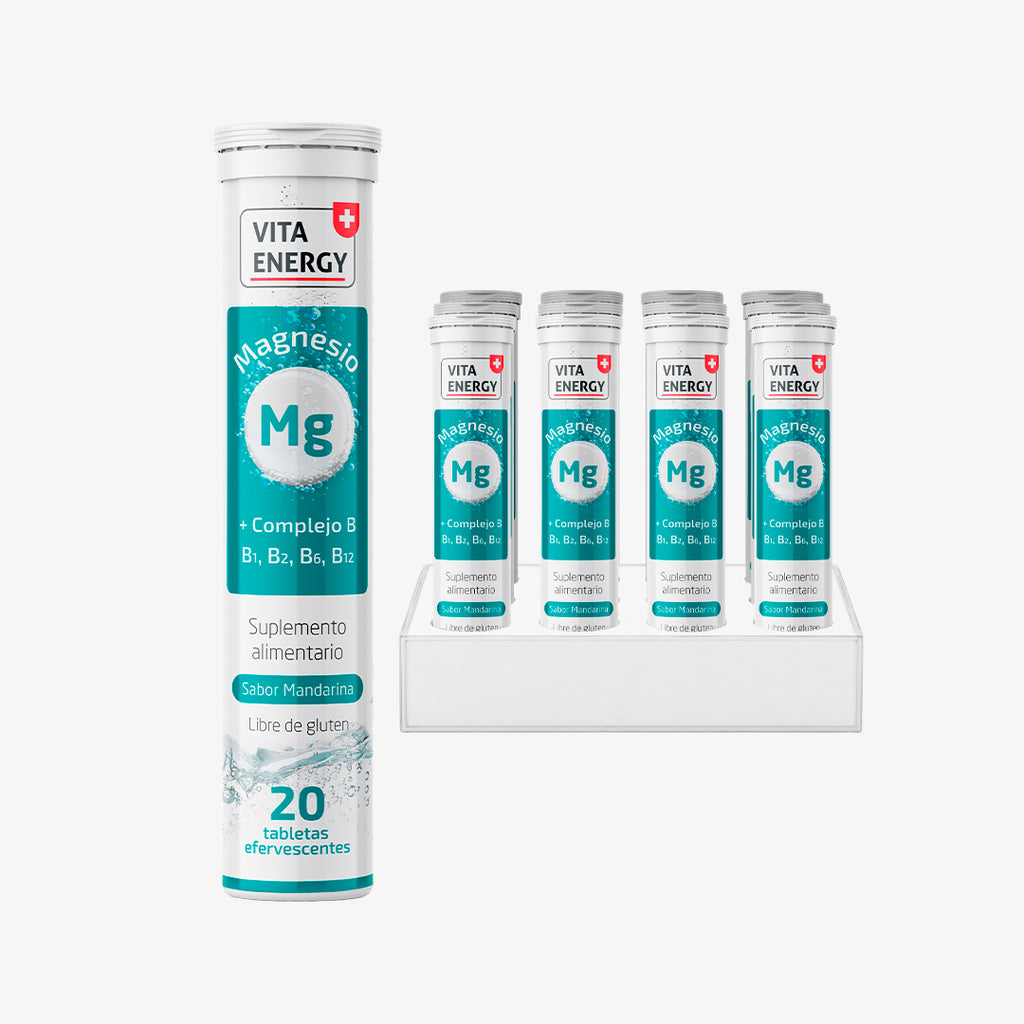 Magnesio + Complejo B Vitaenergy