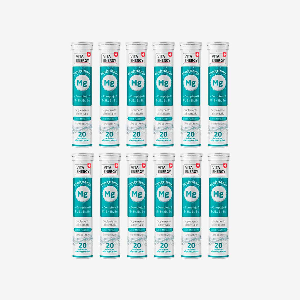 Magnesio + Complejo B Vitaenergy