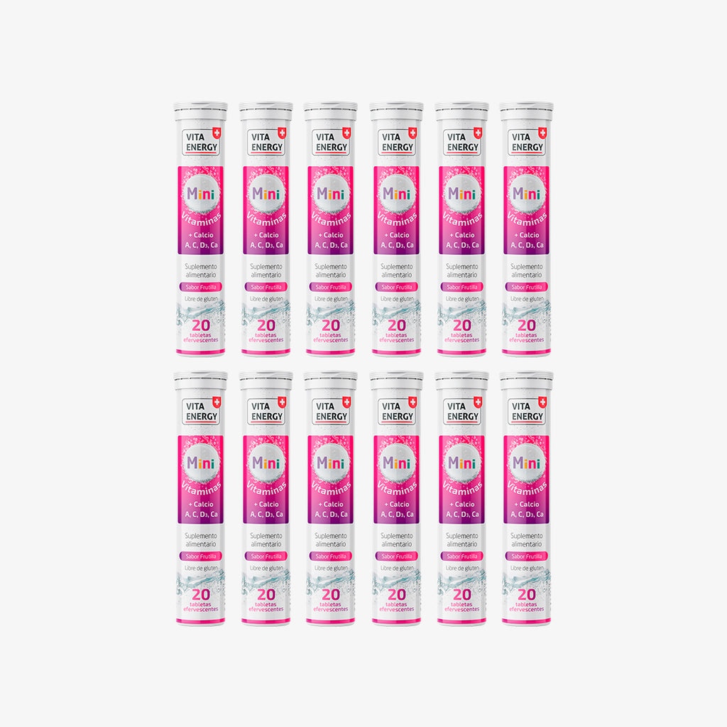 Mini Vitaminas + Calcio Vitaenergy