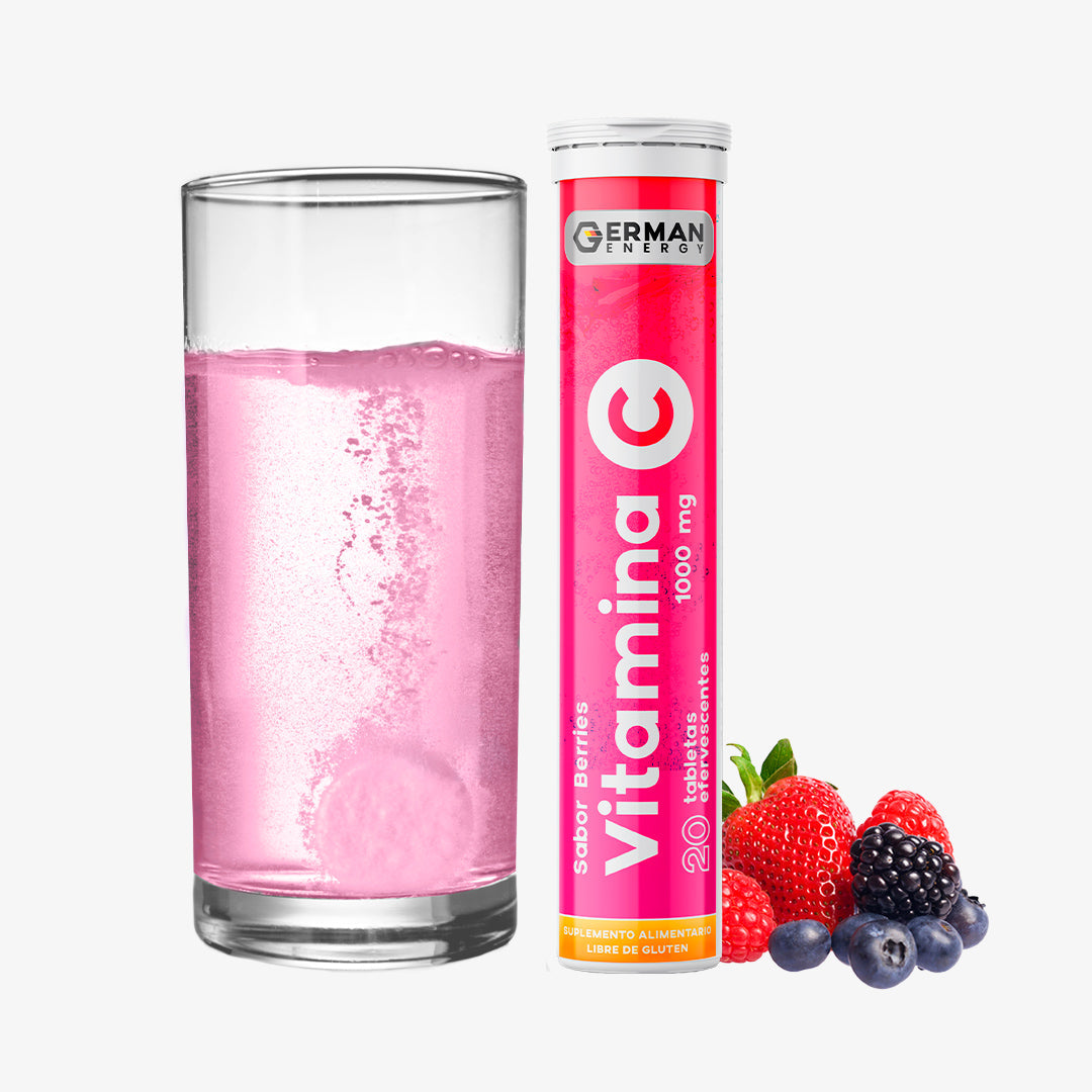 Vitamina C 1000mg sabor Berries