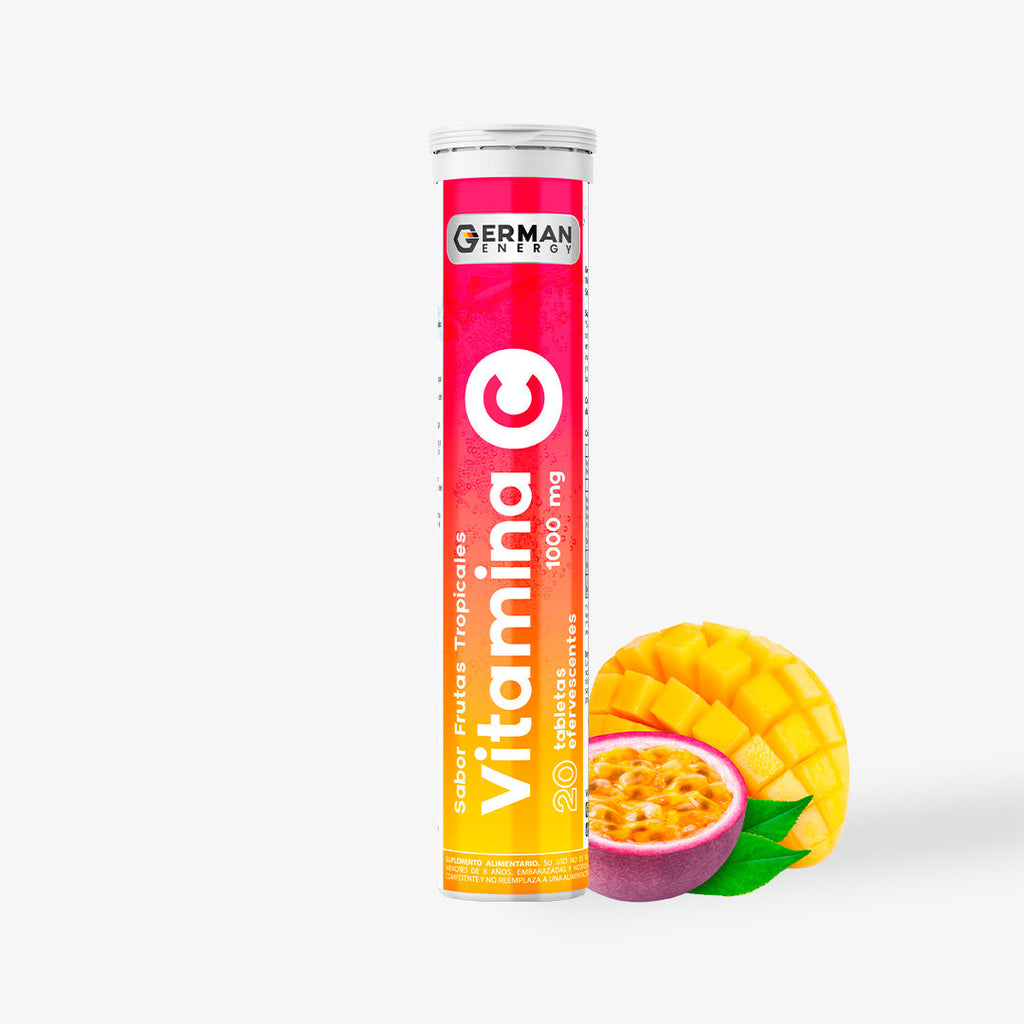 Vitamina C 1000mg sabor Frutas tropicales