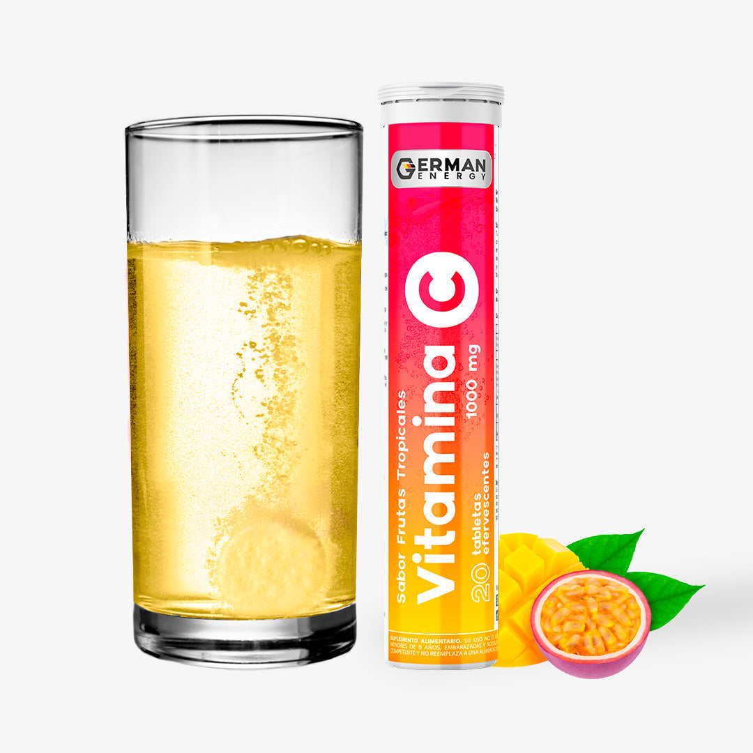Vitamina C 1000mg sabor Frutas tropicales