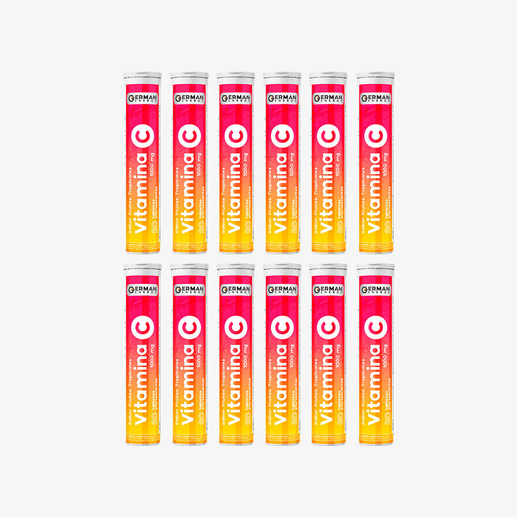 Vitamina C 1000mg sabor Frutas tropicales