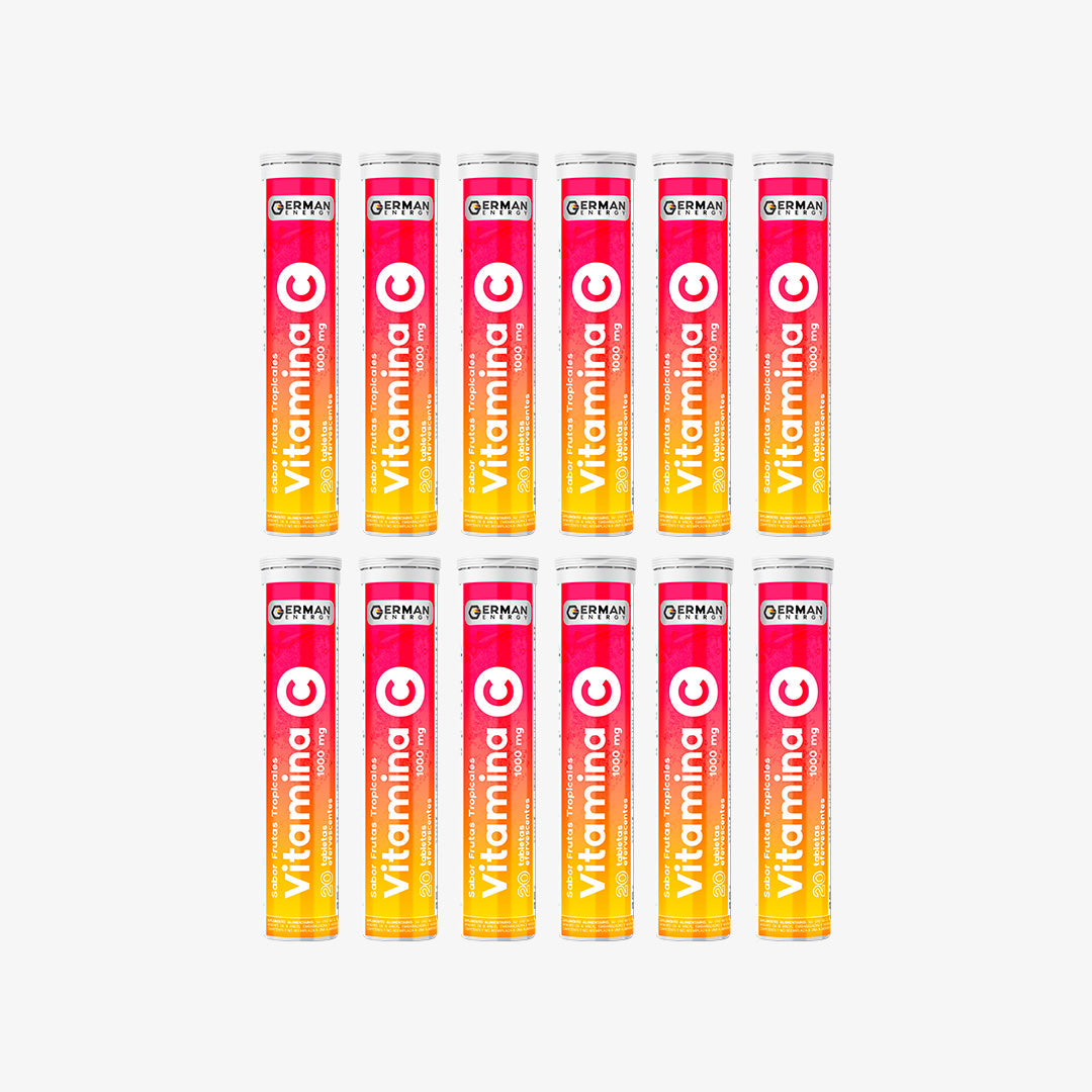 Vitamina C 1000mg sabor Frutas tropicales