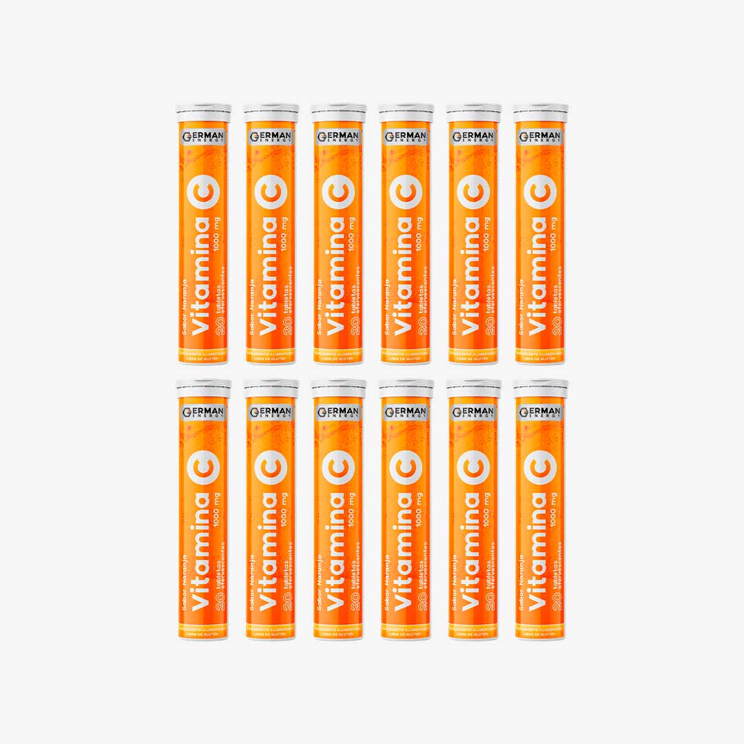 Vitamina C 1000mg Sabor Naranja