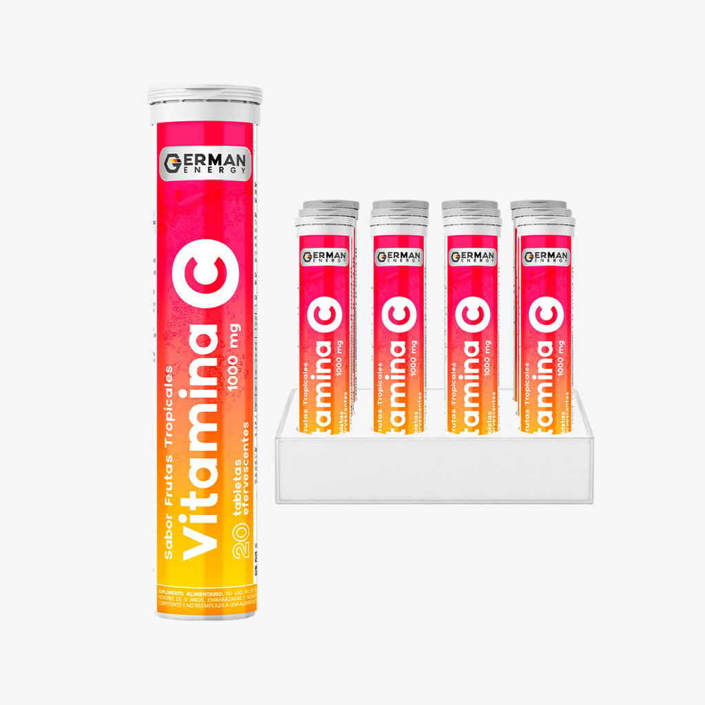 Vitamina C 1000mg sabor Frutas tropicales