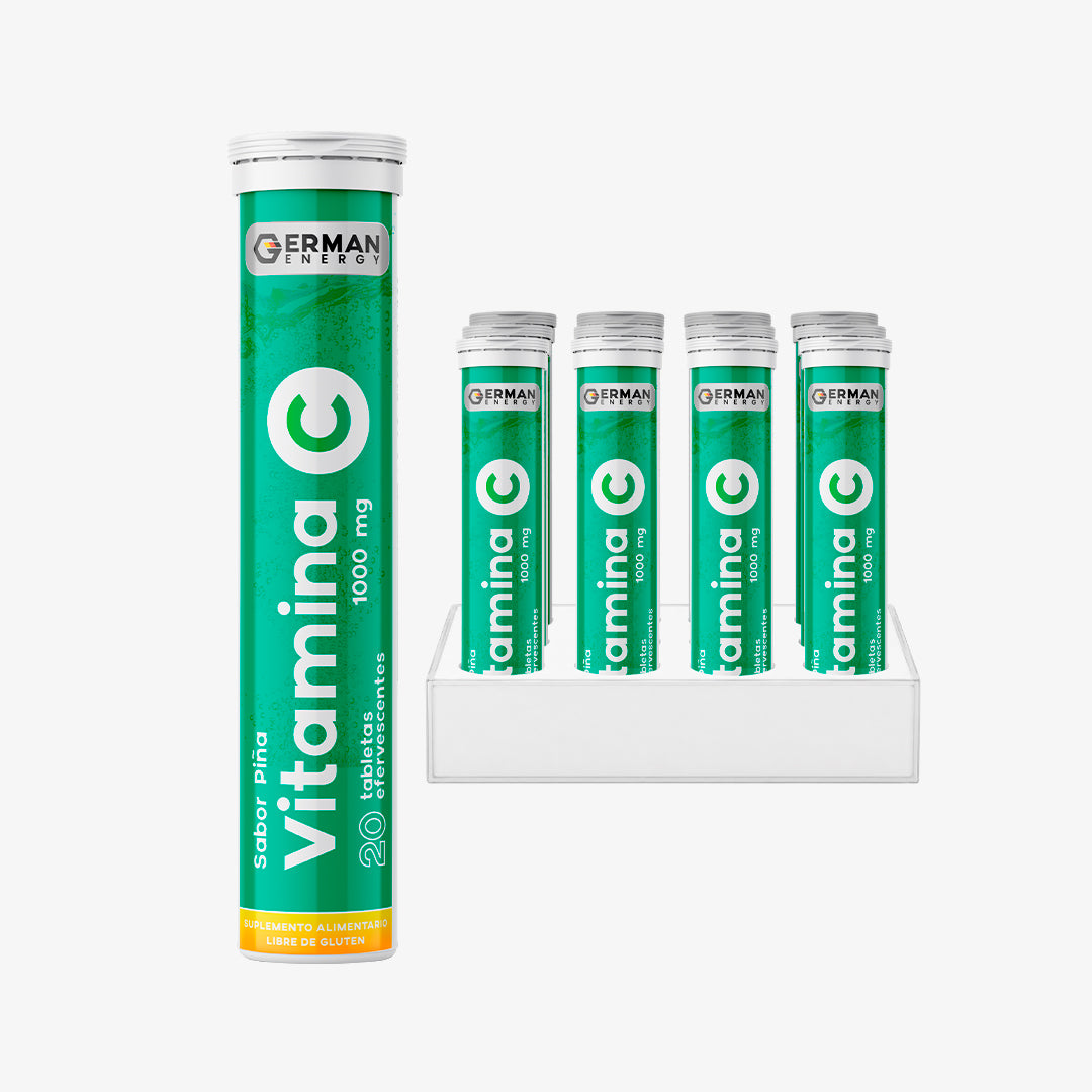 Vitamina C 1000mg sabor Piña