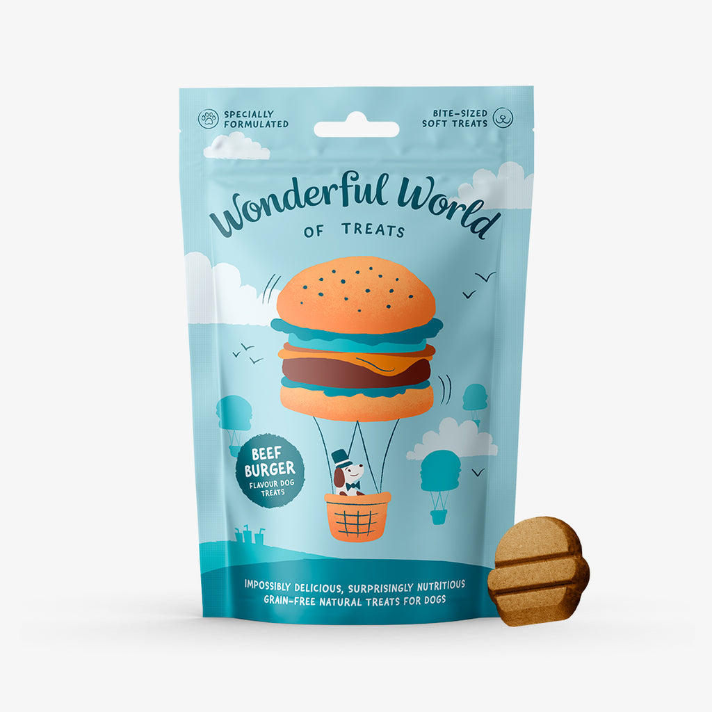 Snack Beef Burger 50 Gr WWOT - Pack de 3