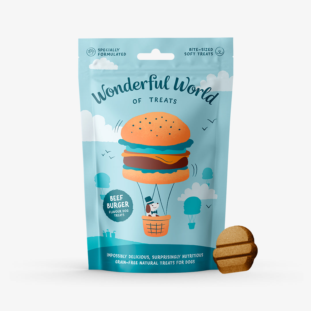 Snack Beef Burger 50 Gr WWOT - Pack de 3