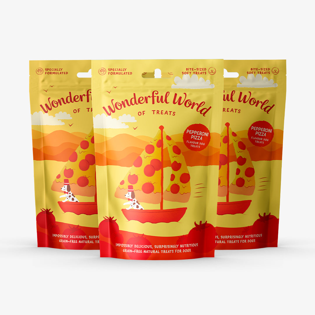 Snack pepperoni pizza 50gr WWOT - Pack de 3