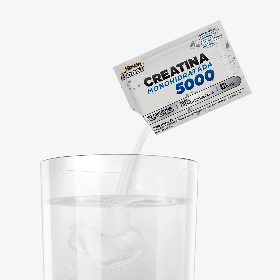 Creatina Monohidratada 5g Xtreme Boost Sin sabor